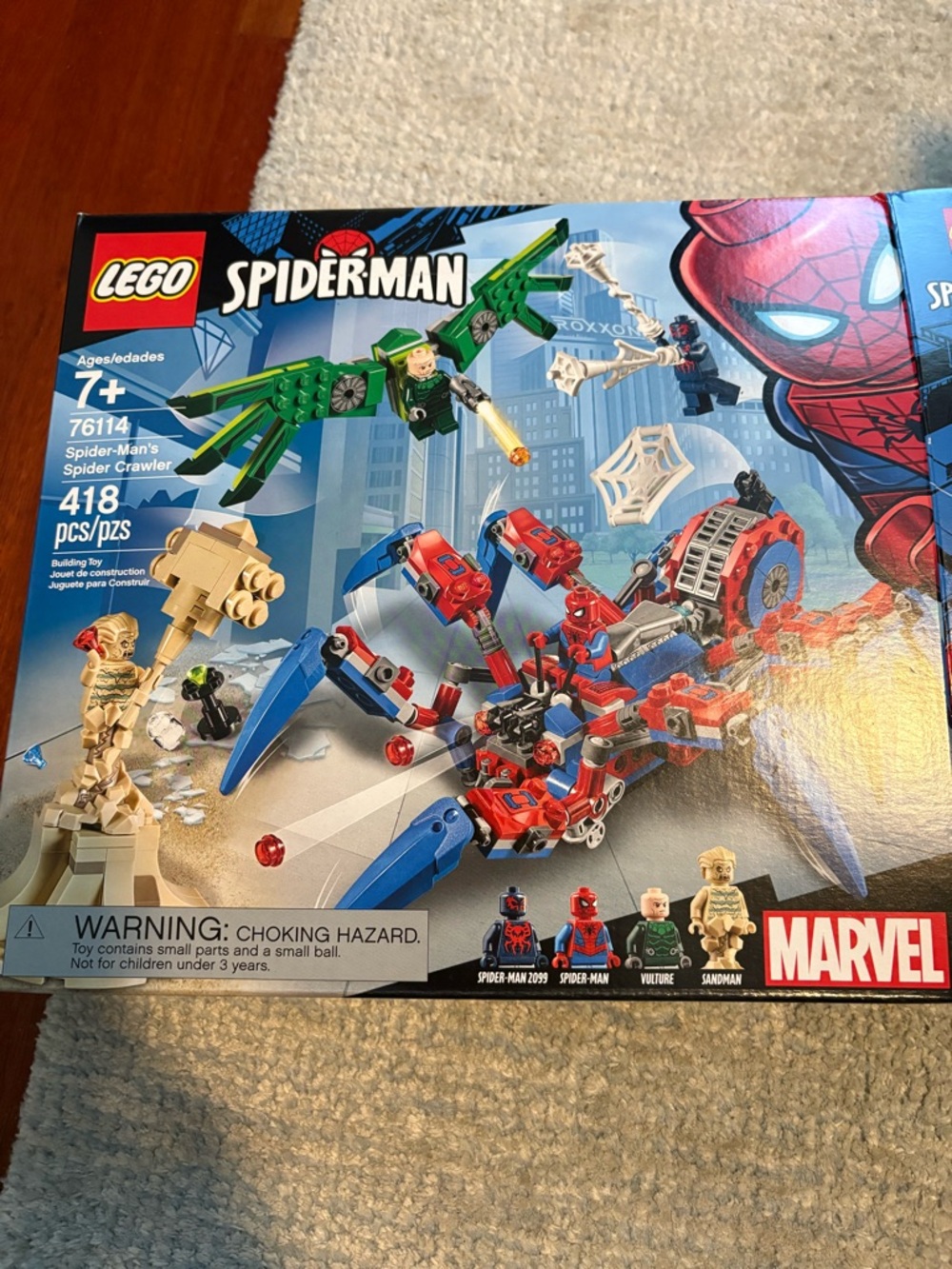 LEGO Marvel Spider-Man Spider Crawler Set - Red/Blue/Green